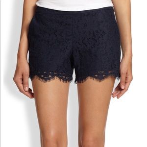 NWT Joie Navy Lace Shorts